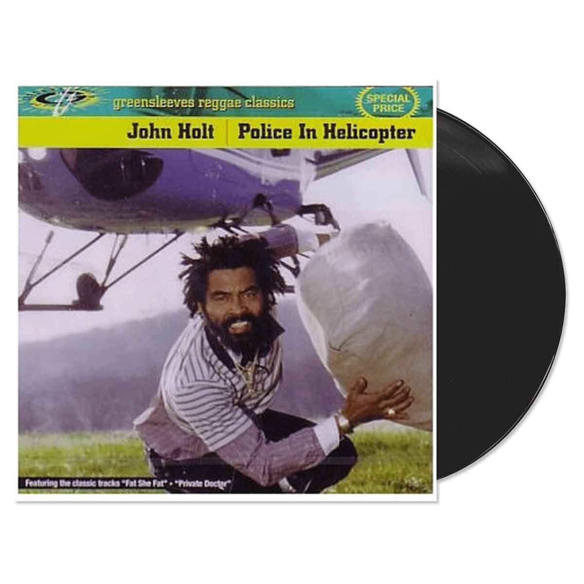 Police In Helicopter John Holt LP Vinyl